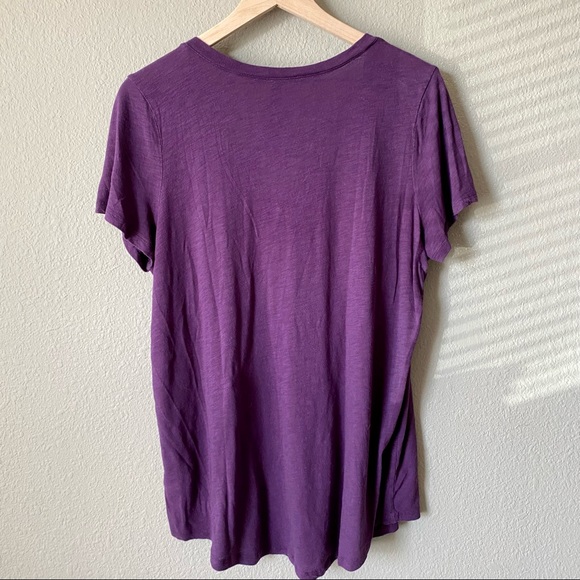 Torrid Vintage Wash V Neck Tee D5 - Picture 4 of 4